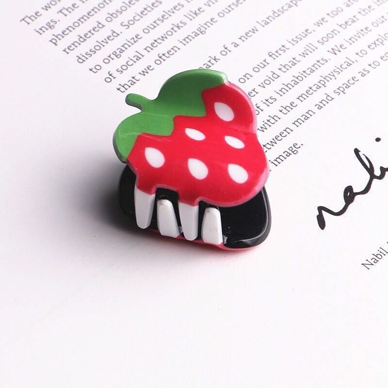 Wholesale Acetate Sheet Fruit Hairpin